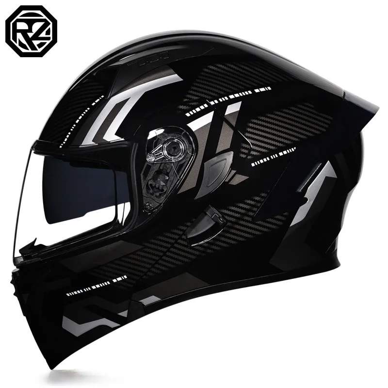 Full Face Motorcycle Helmet With Bluetooth - Capacete universal para bicicleta elétrica, para