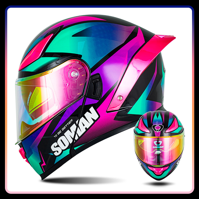 DOT aprovado capacete de motoc - Modular Flip Up Motorcycle Helmet Dot Approved avaliação e preço