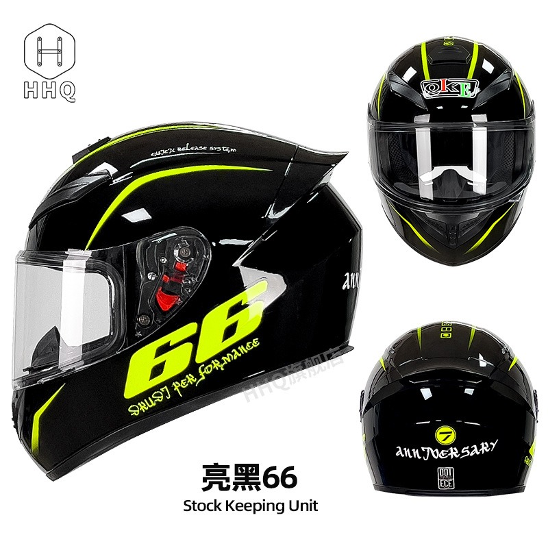 Capacete de motocicleta facial - Full Face Motorcycle Helmet With Bluetooth avaliação e preço