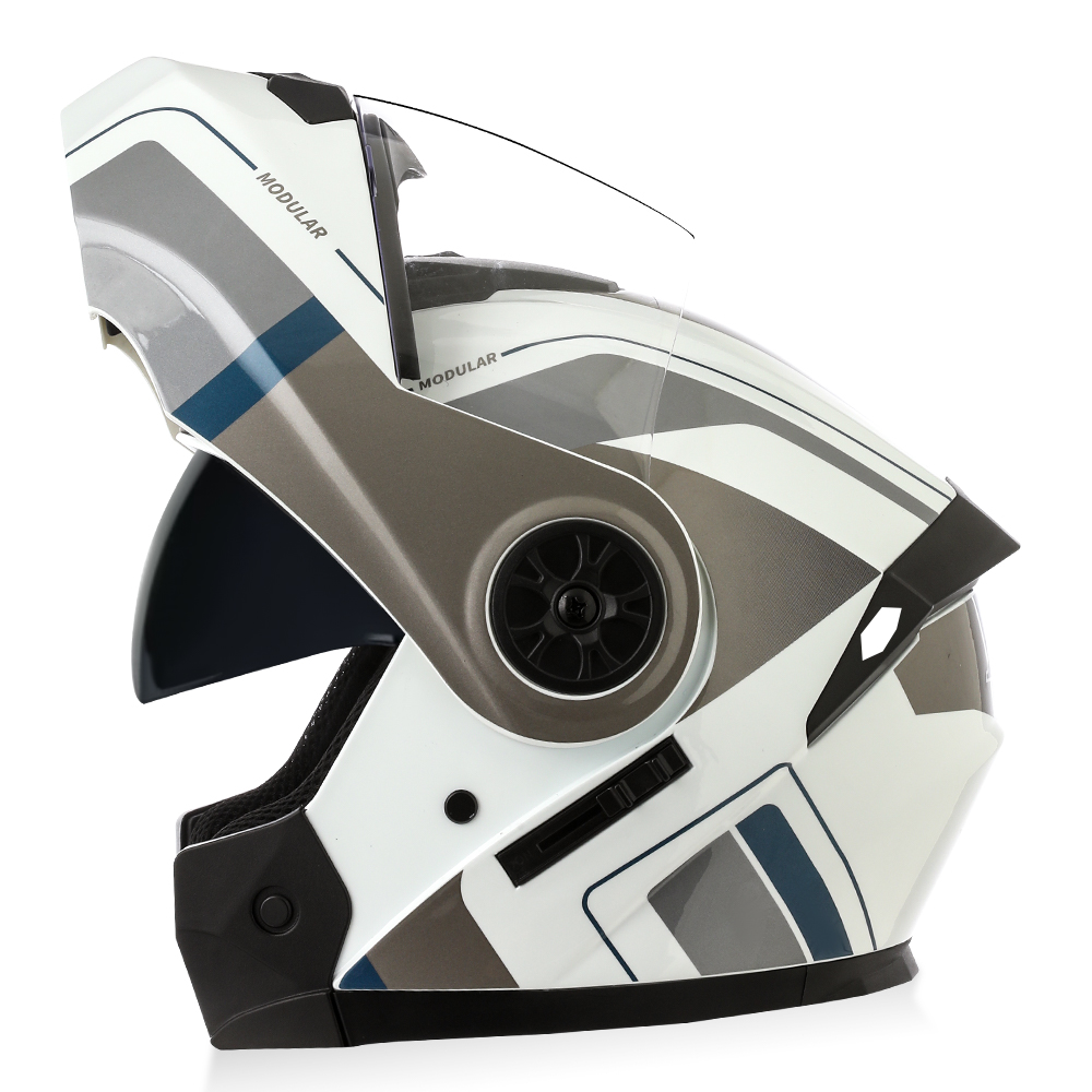 Bld nova chegada de alta quali - Modular Flip Up Motorcycle Helmet Dot Approved avaliação e preço