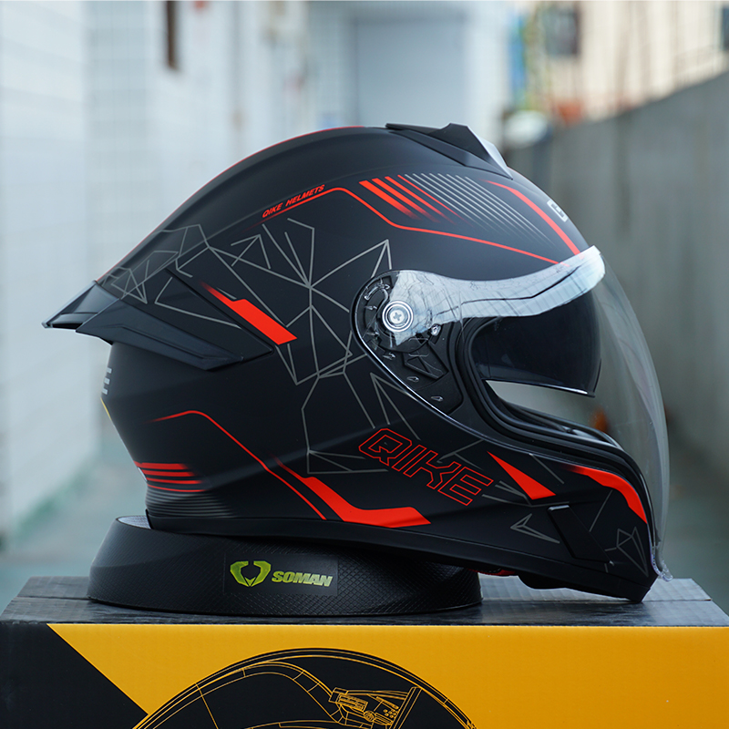 Capacetes de rosto inteiro par - Full Face Motorcycle Helmet With Bluetooth avaliação e preço