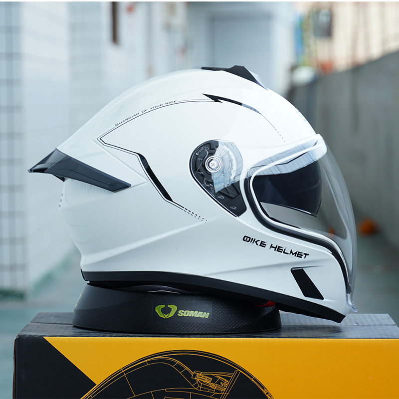 Capacetes de rosto inteiro par - Full Face Motorcycle Helmet With Bluetooth avaliação e preço
