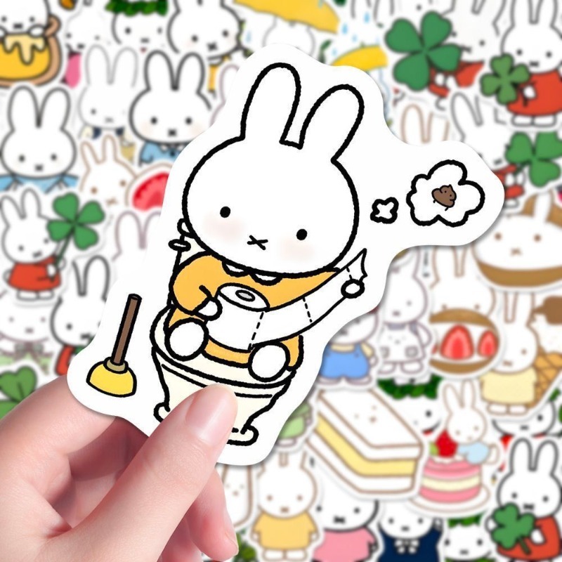 Adesivos Criativos Miffy de Al - Atv Parts avaliação e preço