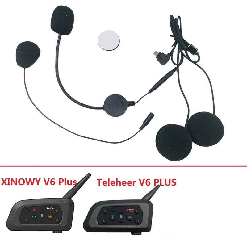 Fone de ouvido tipo C 2 em 1 c - Universal Motorcycle Helmet Intercom Headset avaliação e preço
