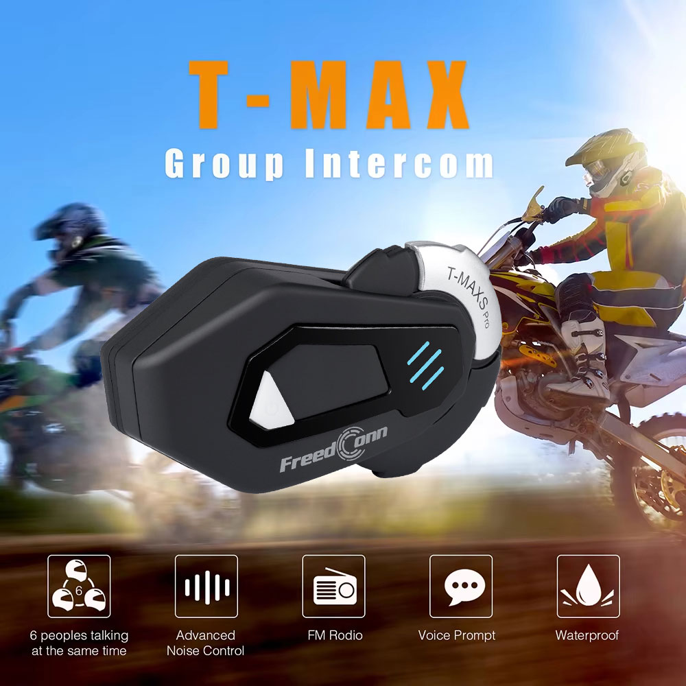 Intercomunicador Bluetooth par - Universal Motorcycle Helmet Intercom Headset avaliação e preço