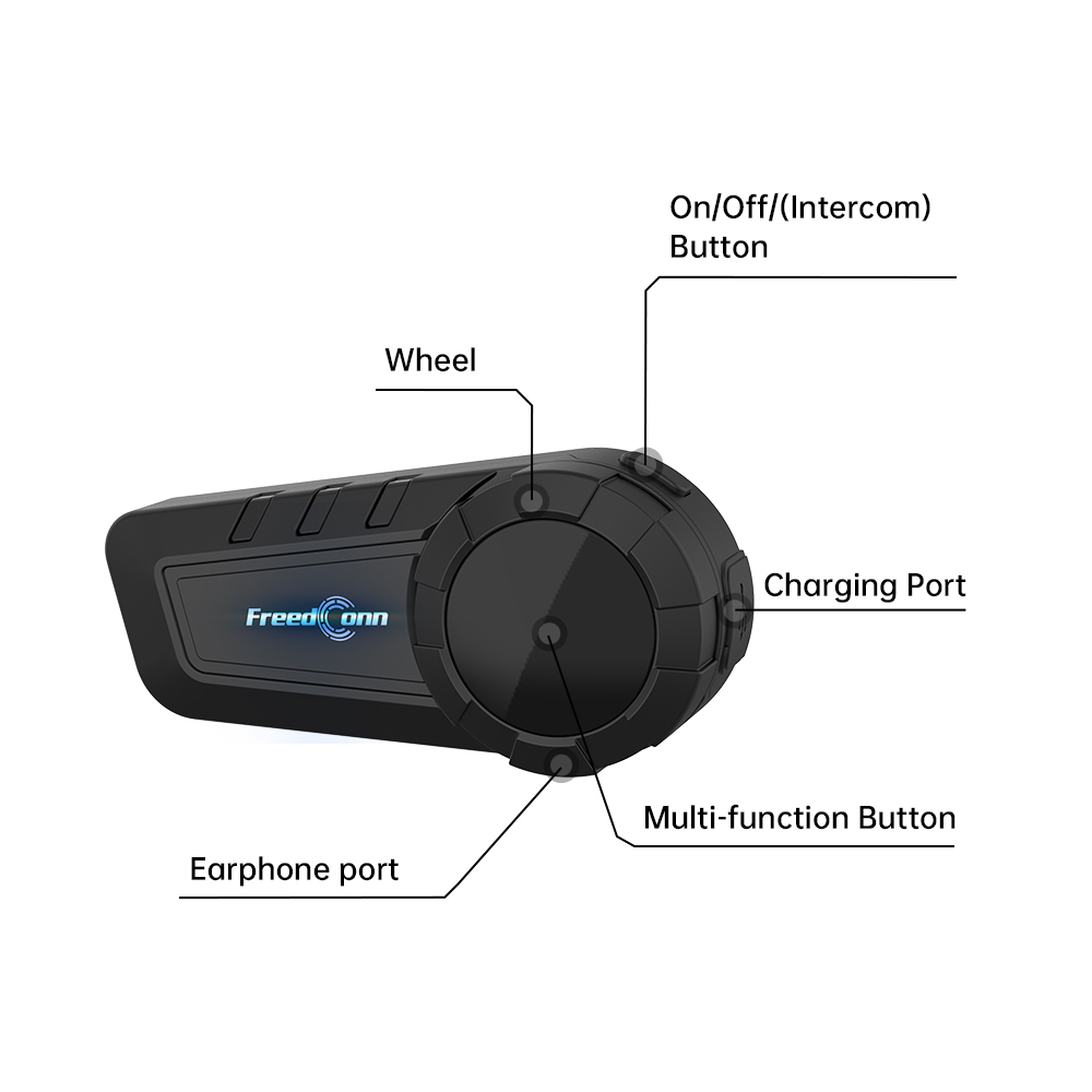 Intercomunicador Bluetooth Fre - Motorcycle Helmets avaliação e preço