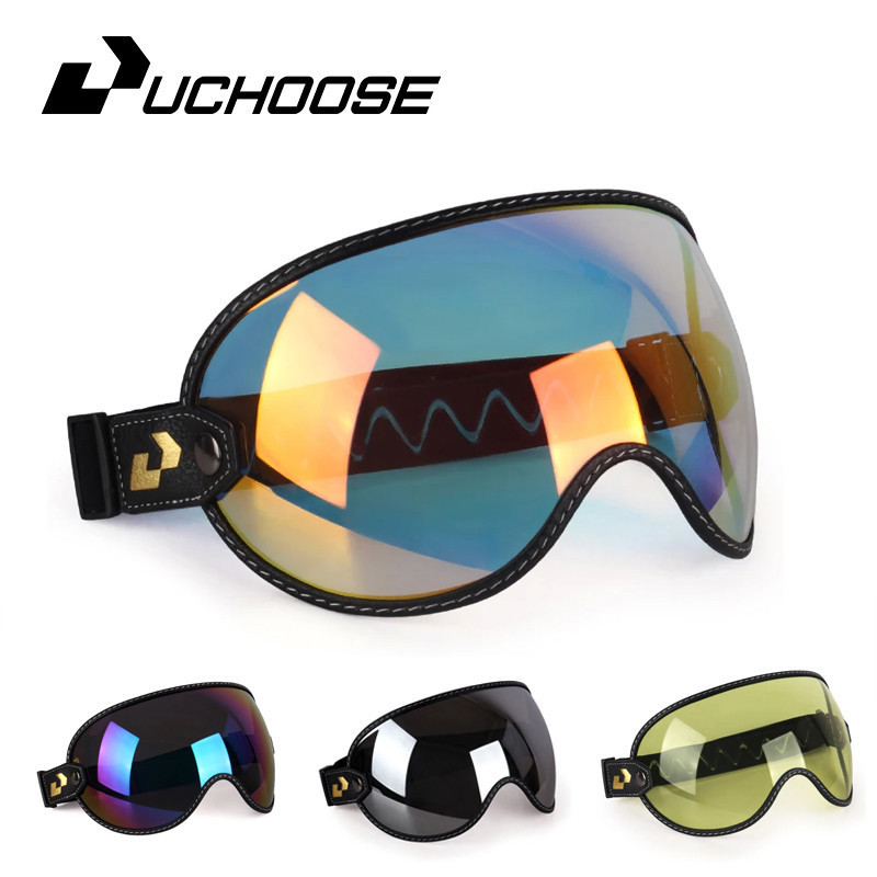 Uchoose Open Face Motocicleta  - Vintage Open Face Retro Helmet avaliação e preço