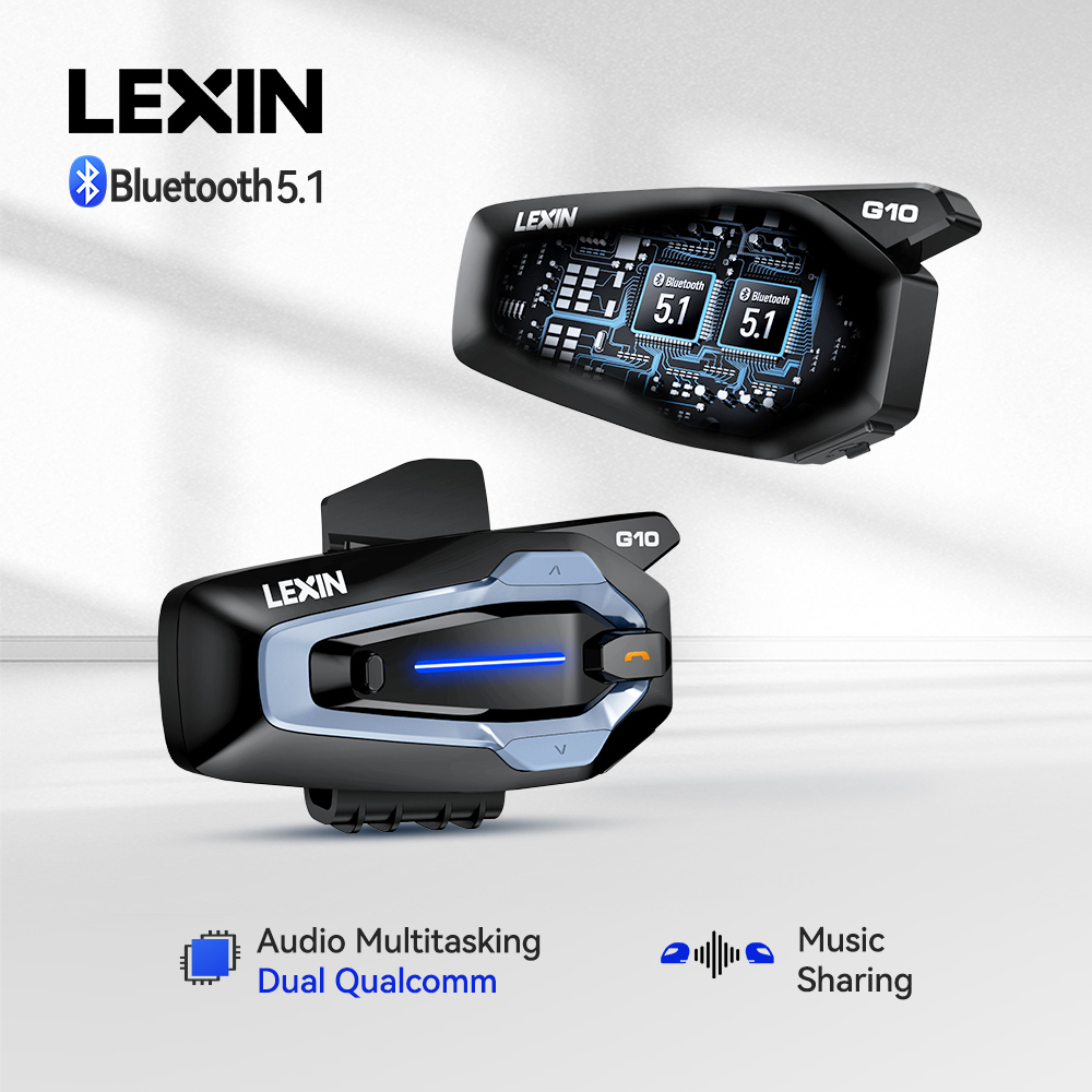 NEW-LEXIN G10 Intercomunicador - Universal Motorcycle Helmet Intercom Headset avaliação e preço
