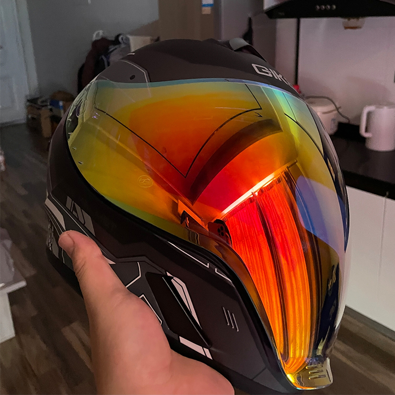 Capacete de Moto Unissex Certi - Full Face Motorcycle Helmet With Bluetooth avaliação e preço