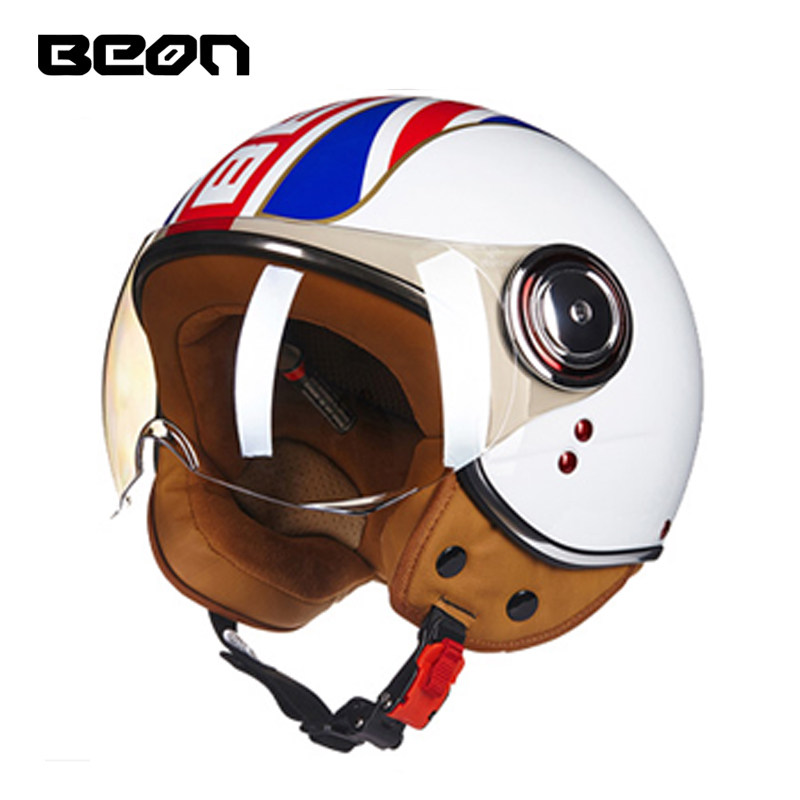 Capacete BEON 110B Aberto para - Vintage Open Face Retro Helmet avaliação e preço