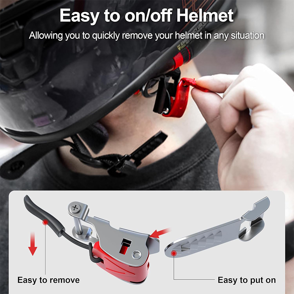 Kit de fivela de liberação ráp - Quick Release Buckle Motorcycle Helmet avaliação e preço