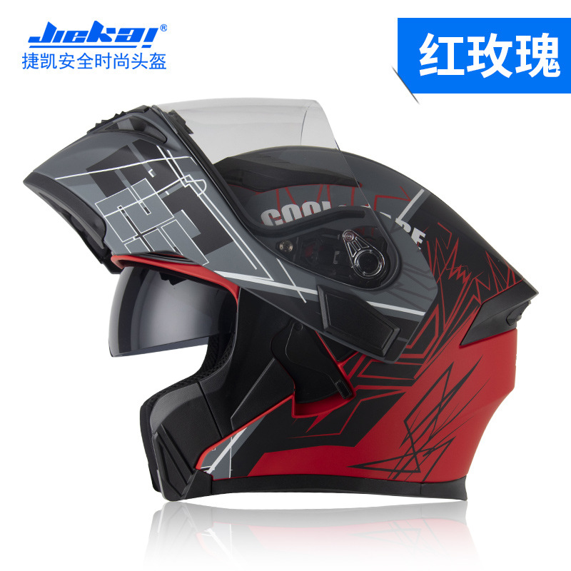 Novo capacete bluetooth flip u - Full Face Motorcycle Helmet With Bluetooth avaliação e preço
