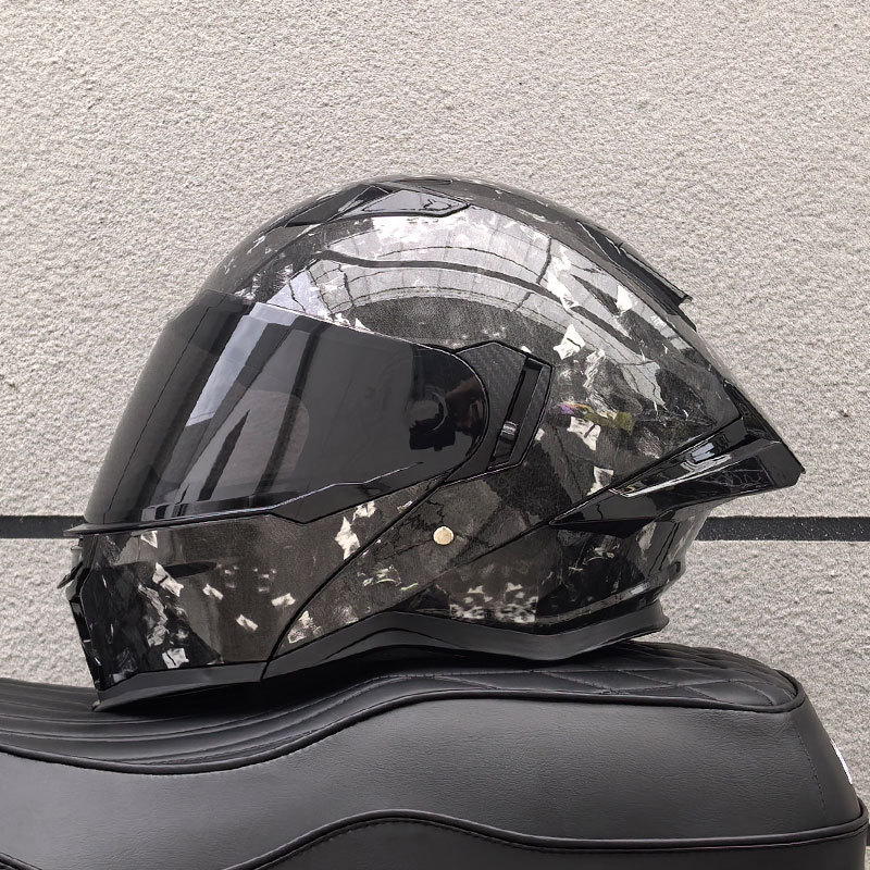 Capacete Modular Unissex para  - Modular Flip Up Motorcycle Helmet Dot Approved avaliação e preço