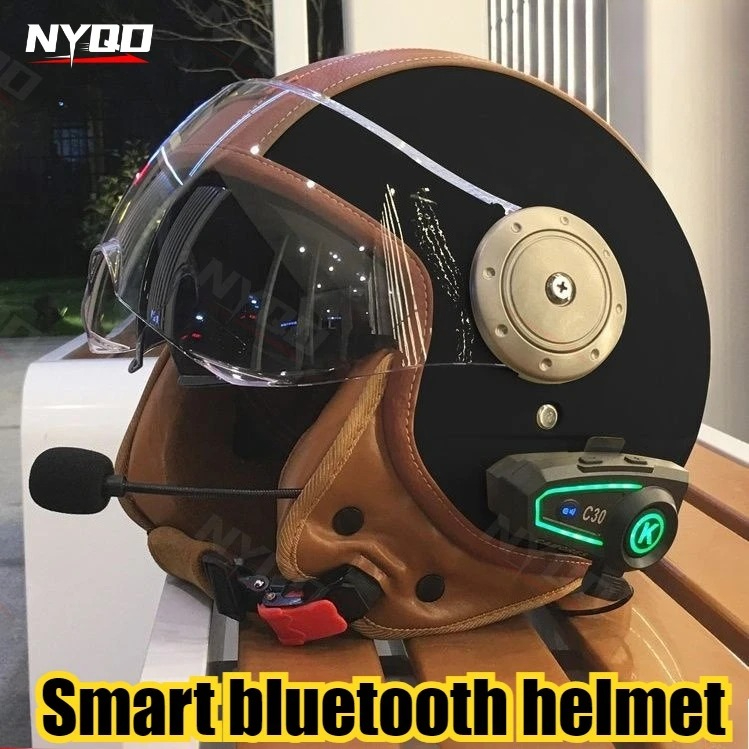 Capacete Elétrico Unissex com  - Full Face Motorcycle Helmet With Bluetooth avaliação e preço